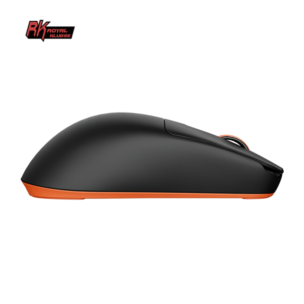 Мышь Royal Kludge M30 - 3 типа подключения, цвет Black Orange, 1000 Гц
