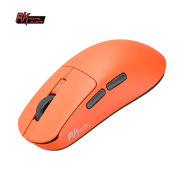 Мышь Royal Kludge M30 Pro - 3 типа подключения, цвет RK Orange, 1000 Гц