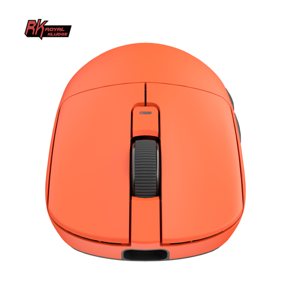 Мышь Royal Kludge M30 Pro - 3 типа подключения, цвет RK Orange, 1000 Гц